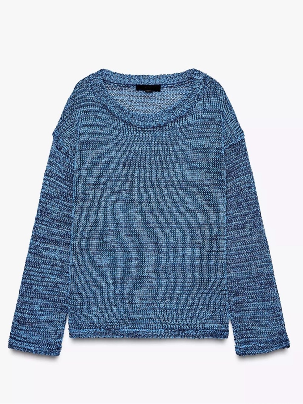 ZARA Ribbon Trim Knit Sweater